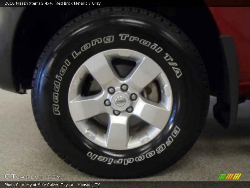 Red Brick Metallic / Gray 2010 Nissan Xterra S 4x4