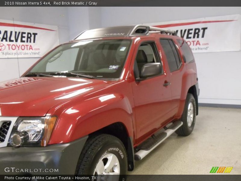 Red Brick Metallic / Gray 2010 Nissan Xterra S 4x4