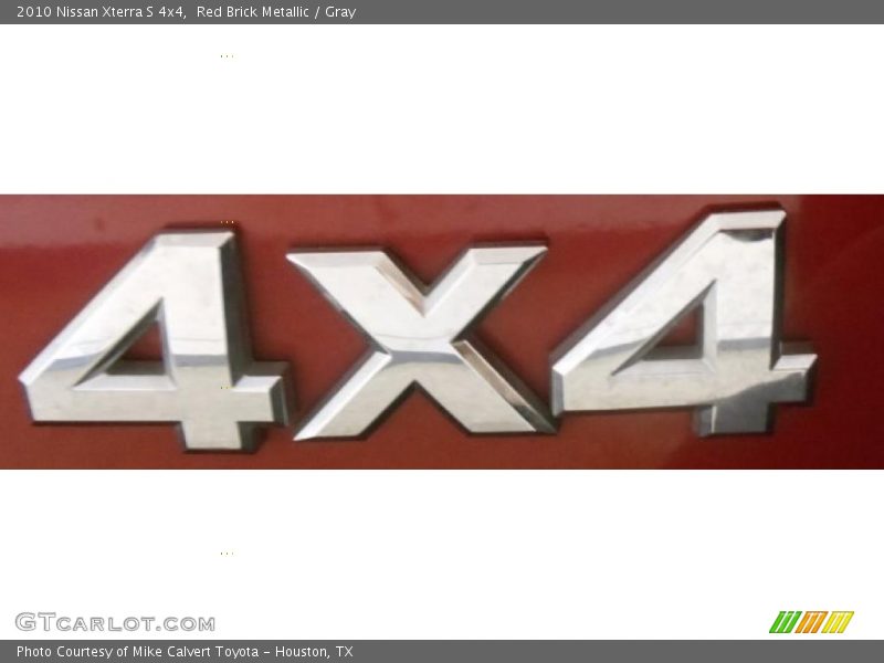 Red Brick Metallic / Gray 2010 Nissan Xterra S 4x4