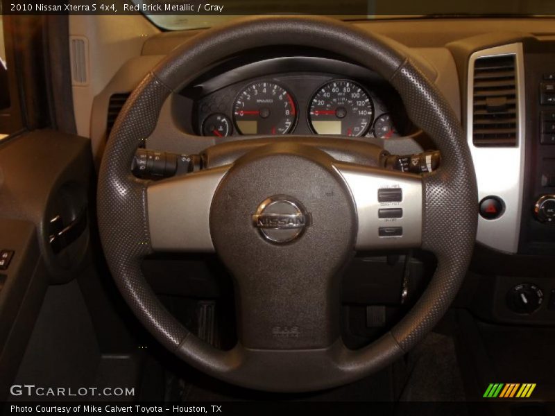 Red Brick Metallic / Gray 2010 Nissan Xterra S 4x4