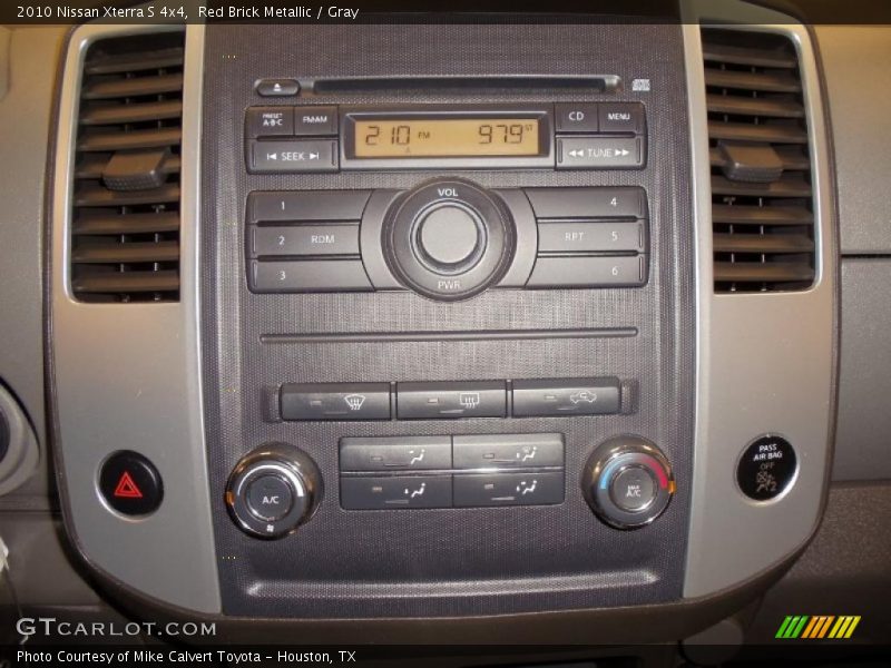 Red Brick Metallic / Gray 2010 Nissan Xterra S 4x4