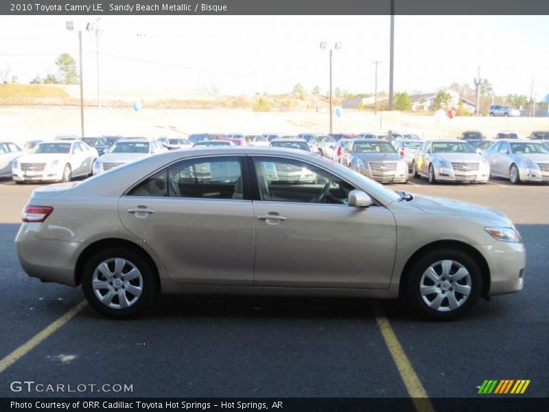 Sandy Beach Metallic / Bisque 2010 Toyota Camry LE