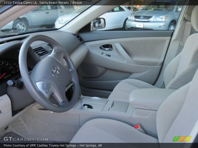 Sandy Beach Metallic / Bisque 2010 Toyota Camry LE