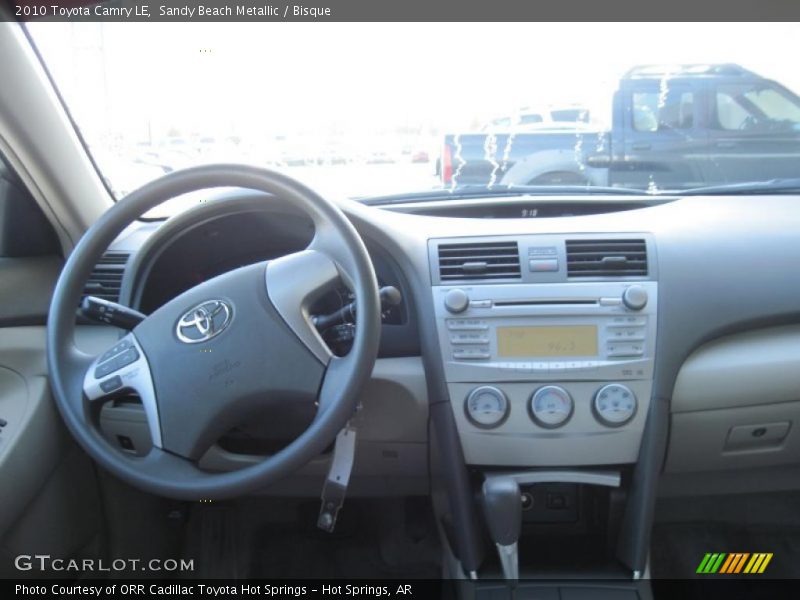 Sandy Beach Metallic / Bisque 2010 Toyota Camry LE