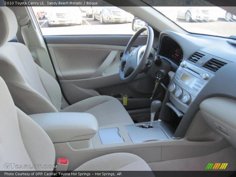 Sandy Beach Metallic / Bisque 2010 Toyota Camry LE