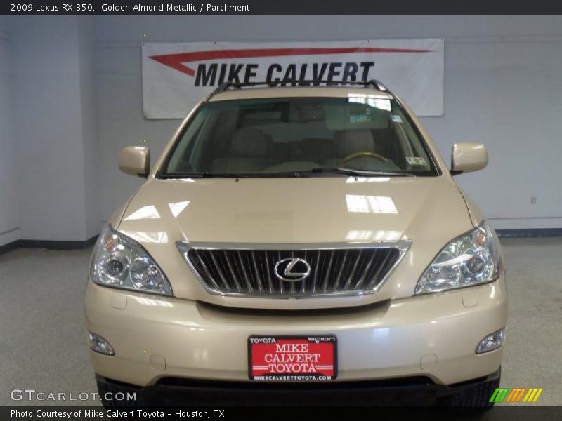 Golden Almond Metallic / Parchment 2009 Lexus RX 350