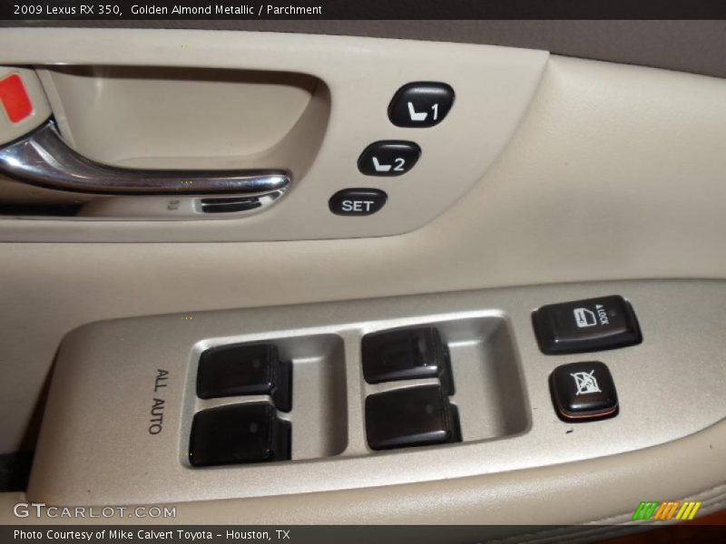 Golden Almond Metallic / Parchment 2009 Lexus RX 350