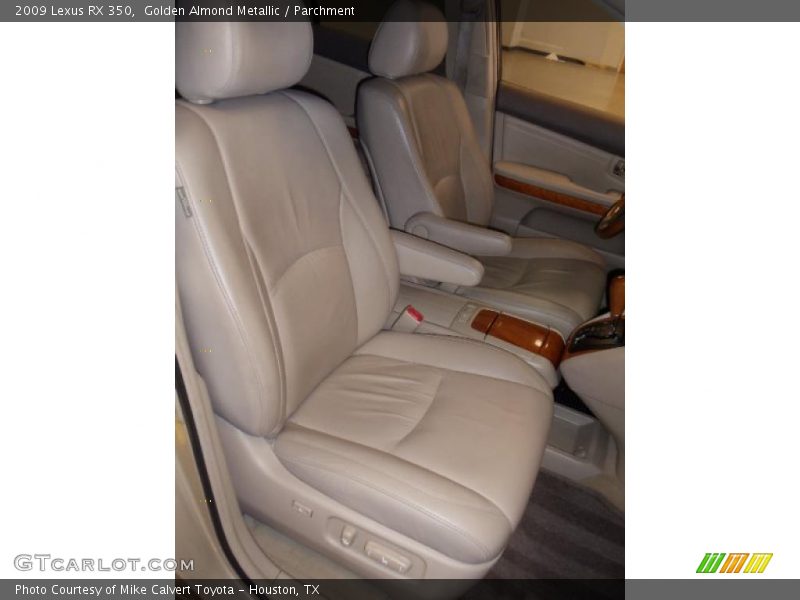 Golden Almond Metallic / Parchment 2009 Lexus RX 350