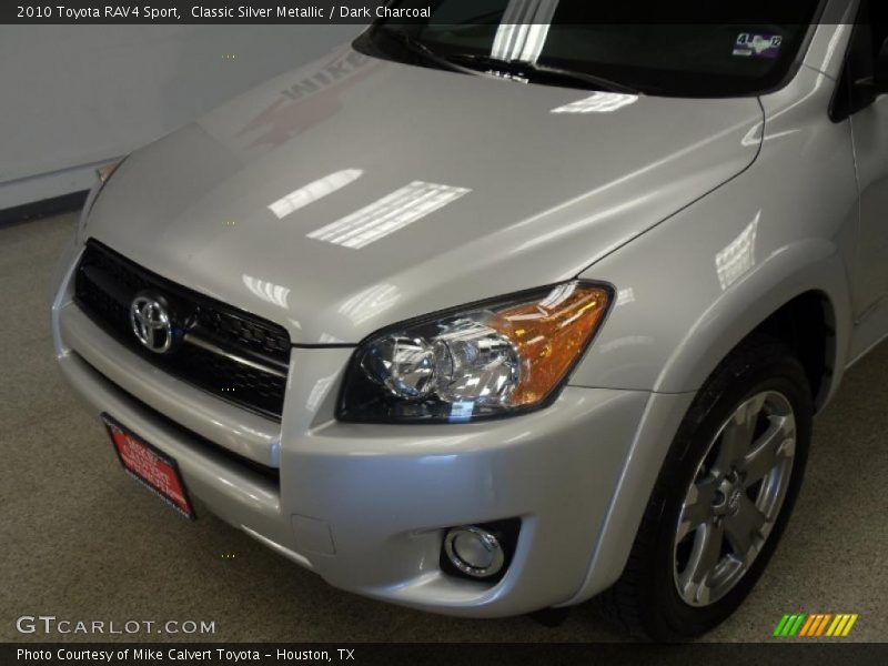 Classic Silver Metallic / Dark Charcoal 2010 Toyota RAV4 Sport