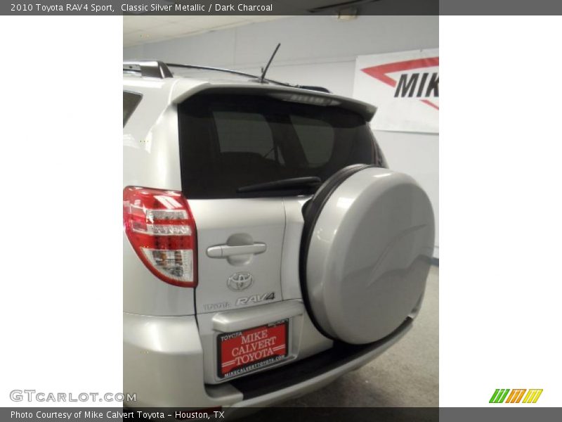 Classic Silver Metallic / Dark Charcoal 2010 Toyota RAV4 Sport