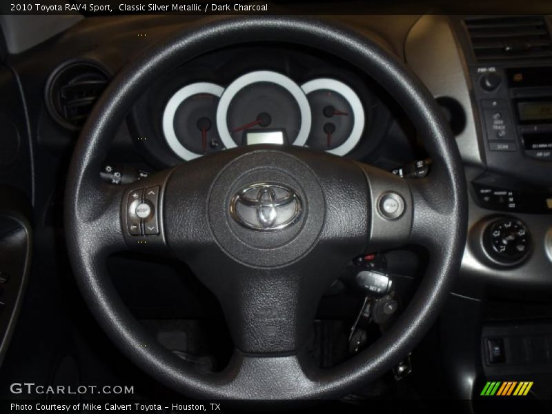 Classic Silver Metallic / Dark Charcoal 2010 Toyota RAV4 Sport