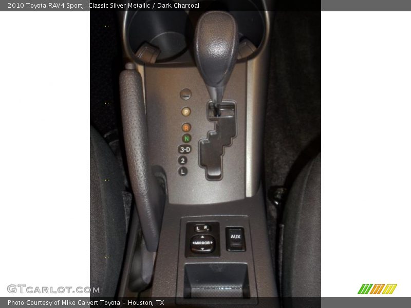 Classic Silver Metallic / Dark Charcoal 2010 Toyota RAV4 Sport