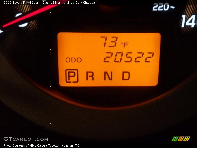 Classic Silver Metallic / Dark Charcoal 2010 Toyota RAV4 Sport