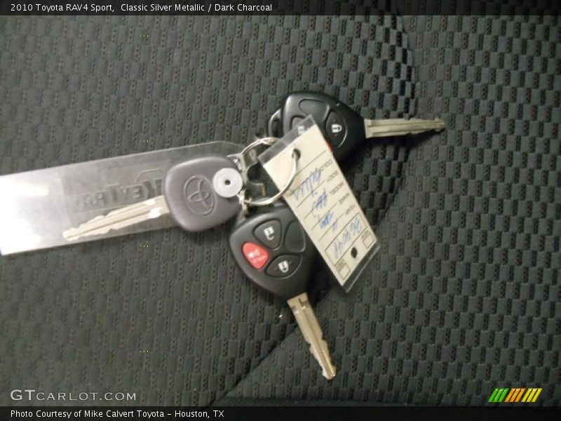 Classic Silver Metallic / Dark Charcoal 2010 Toyota RAV4 Sport