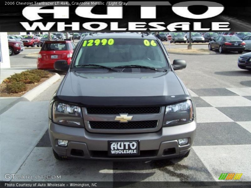 Graystone Metallic / Light Gray 2006 Chevrolet TrailBlazer LT 4x4