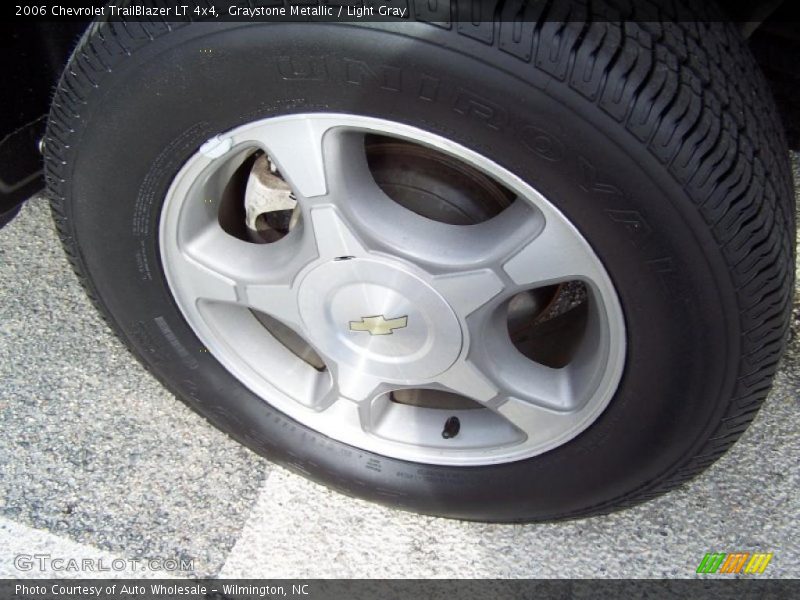 Graystone Metallic / Light Gray 2006 Chevrolet TrailBlazer LT 4x4