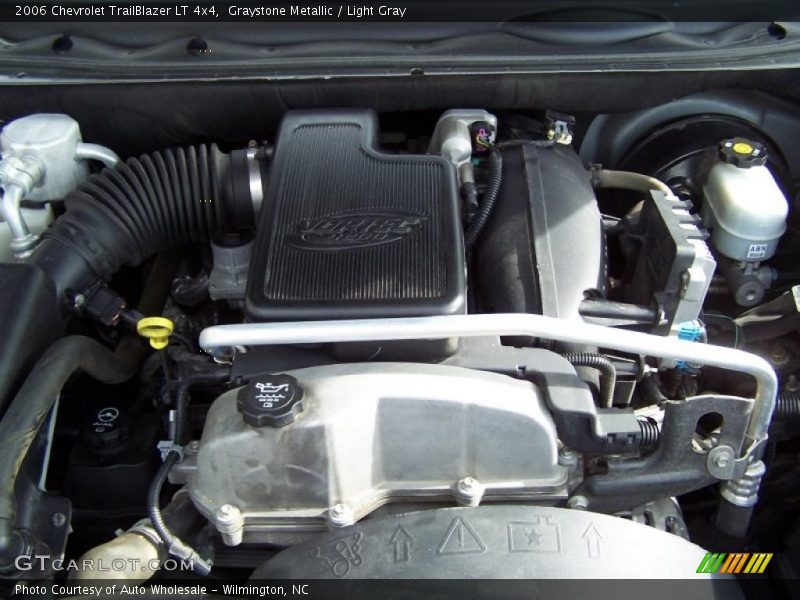 Graystone Metallic / Light Gray 2006 Chevrolet TrailBlazer LT 4x4