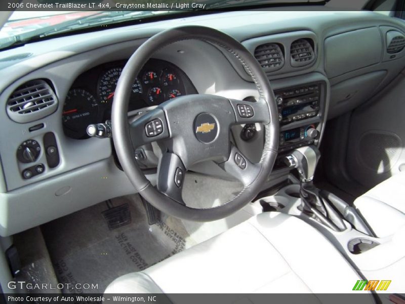 Graystone Metallic / Light Gray 2006 Chevrolet TrailBlazer LT 4x4