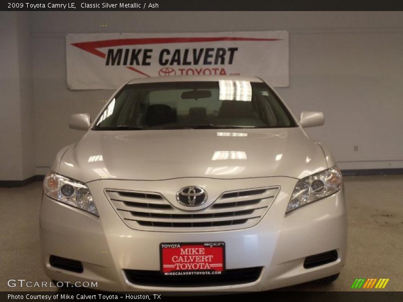 Classic Silver Metallic / Ash 2009 Toyota Camry LE