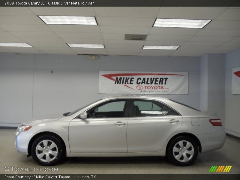 Classic Silver Metallic / Ash 2009 Toyota Camry LE