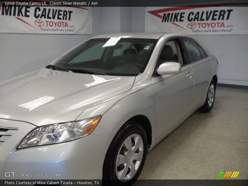 Classic Silver Metallic / Ash 2009 Toyota Camry LE
