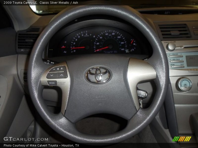 Classic Silver Metallic / Ash 2009 Toyota Camry LE
