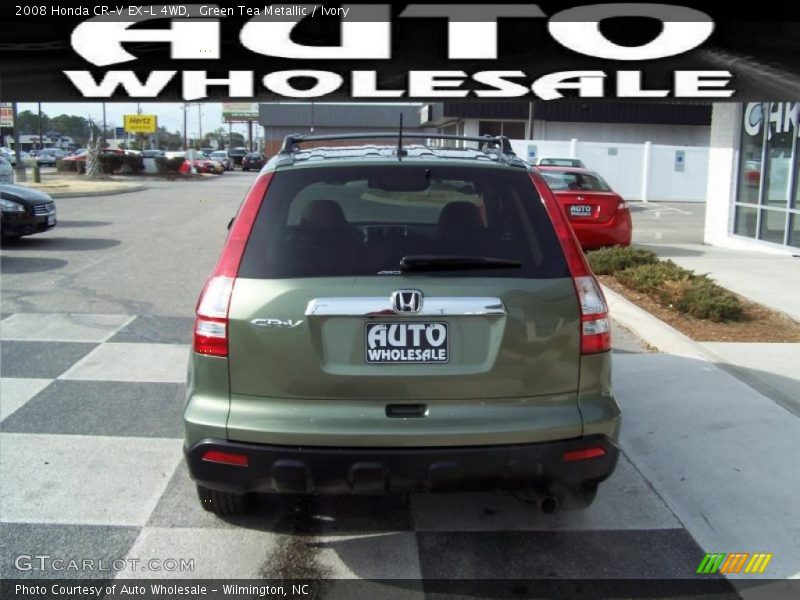 Green Tea Metallic / Ivory 2008 Honda CR-V EX-L 4WD