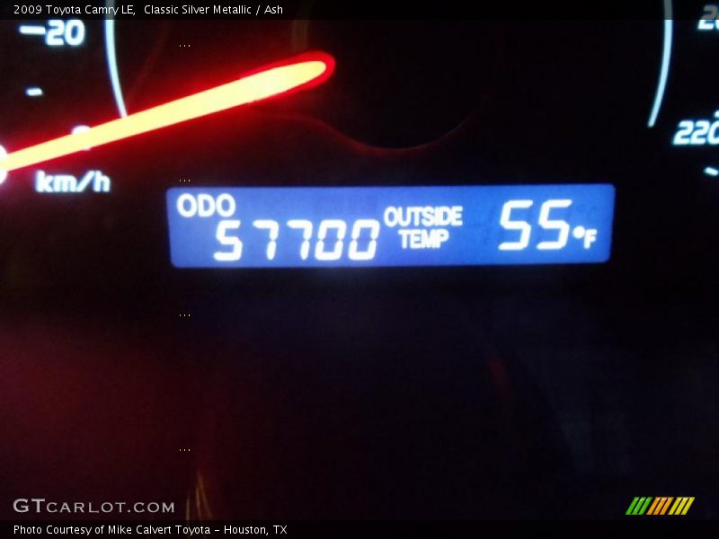 Classic Silver Metallic / Ash 2009 Toyota Camry LE