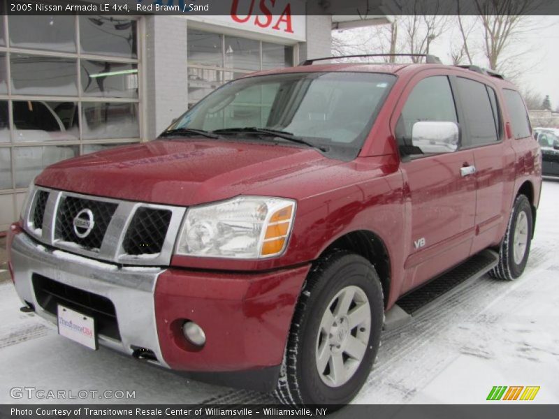 Red Brawn / Sand 2005 Nissan Armada LE 4x4