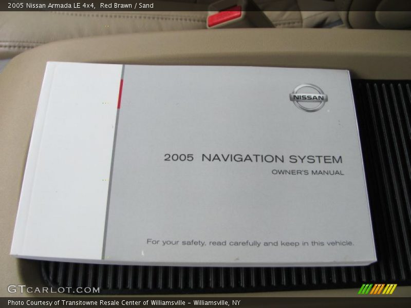 Red Brawn / Sand 2005 Nissan Armada LE 4x4