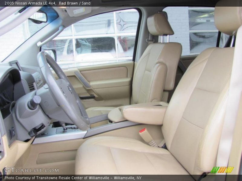 Red Brawn / Sand 2005 Nissan Armada LE 4x4