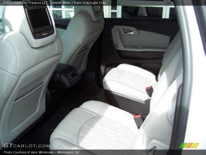 Summit White / Dark Gray/Light Gray 2010 Chevrolet Traverse LTZ