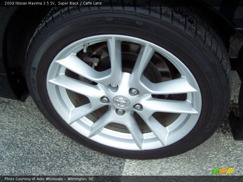 Super Black / Caffe Latte 2009 Nissan Maxima 3.5 SV