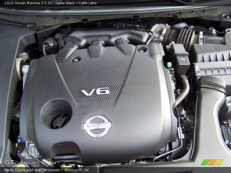 Super Black / Caffe Latte 2009 Nissan Maxima 3.5 SV