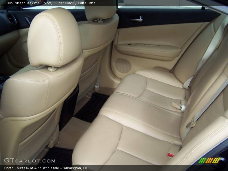 Super Black / Caffe Latte 2009 Nissan Maxima 3.5 SV