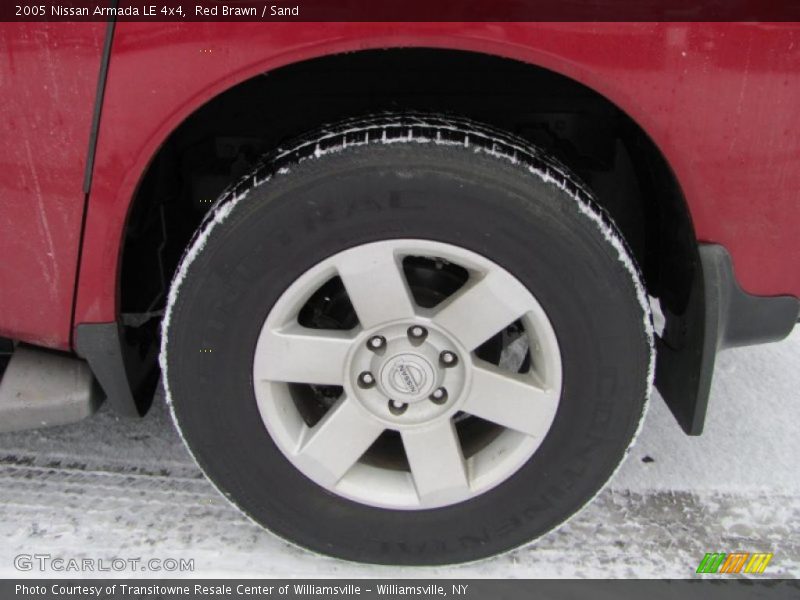 Red Brawn / Sand 2005 Nissan Armada LE 4x4