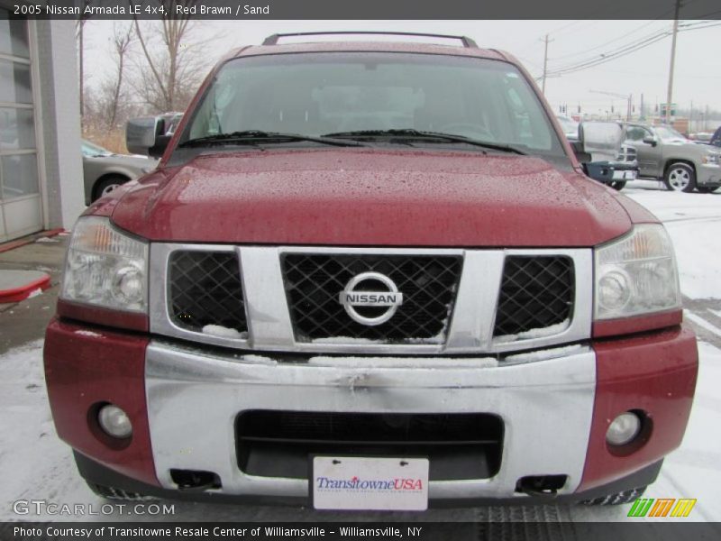 Red Brawn / Sand 2005 Nissan Armada LE 4x4