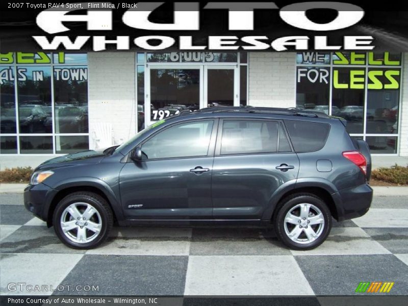 Flint Mica / Black 2007 Toyota RAV4 Sport