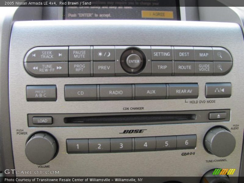 Red Brawn / Sand 2005 Nissan Armada LE 4x4
