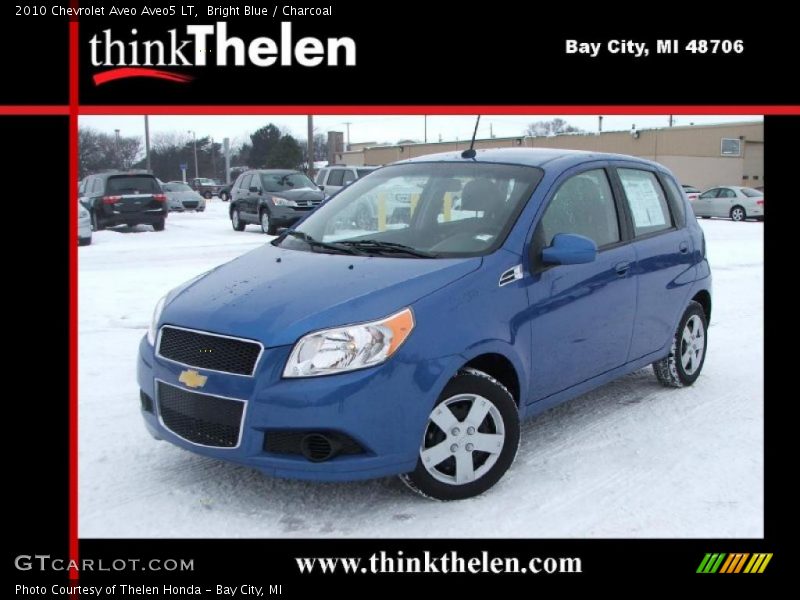 Bright Blue / Charcoal 2010 Chevrolet Aveo Aveo5 LT