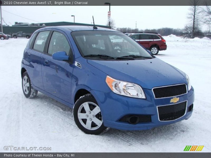 Bright Blue / Charcoal 2010 Chevrolet Aveo Aveo5 LT