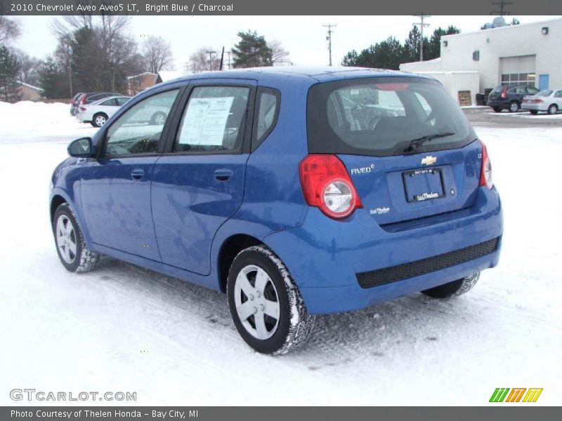 Bright Blue / Charcoal 2010 Chevrolet Aveo Aveo5 LT
