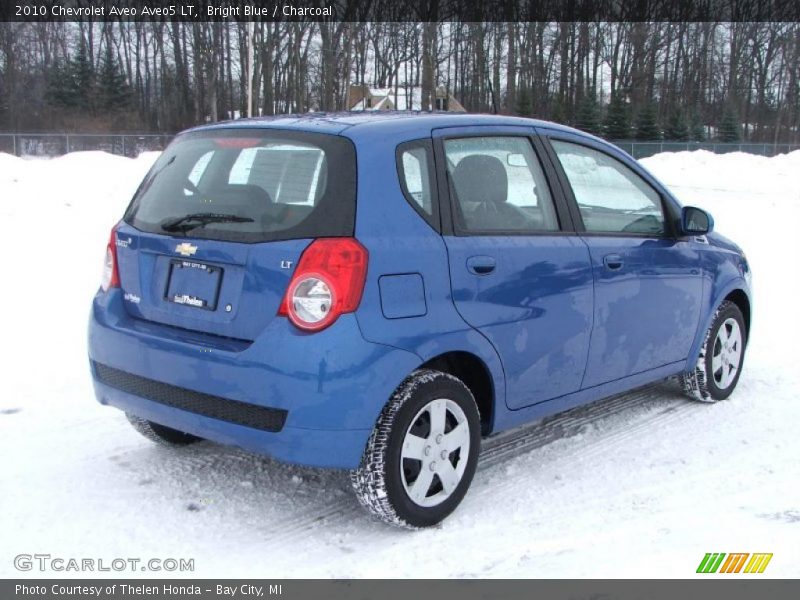 Bright Blue / Charcoal 2010 Chevrolet Aveo Aveo5 LT