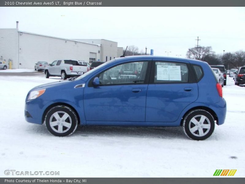Bright Blue / Charcoal 2010 Chevrolet Aveo Aveo5 LT