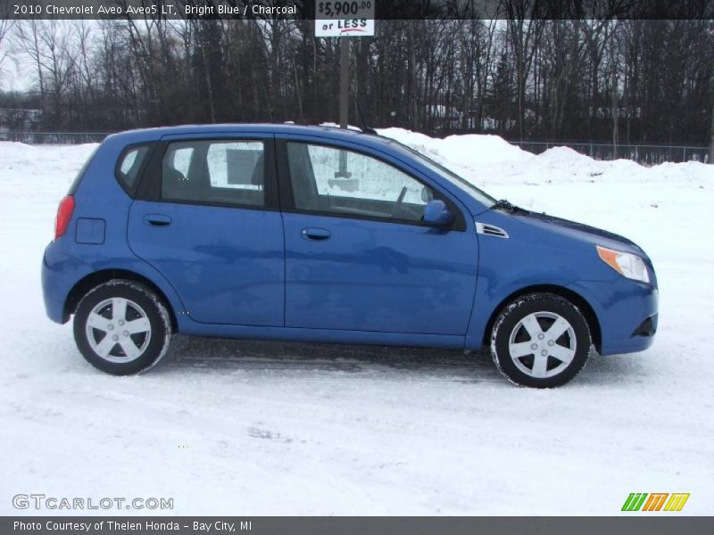 Bright Blue / Charcoal 2010 Chevrolet Aveo Aveo5 LT