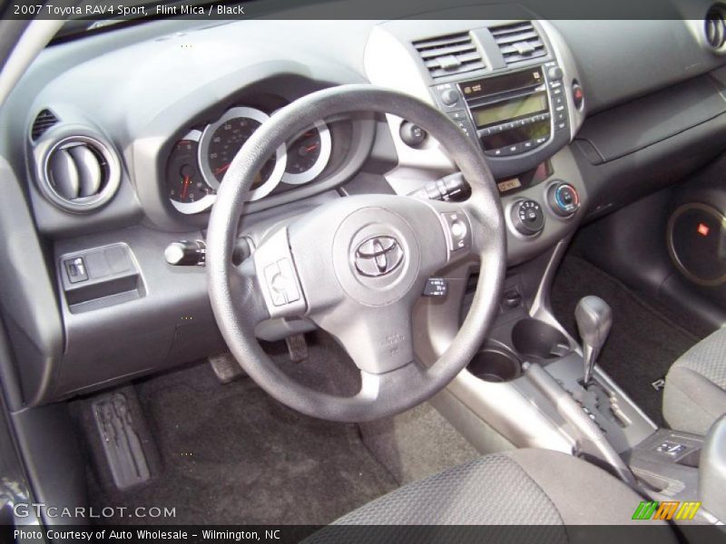 Flint Mica / Black 2007 Toyota RAV4 Sport