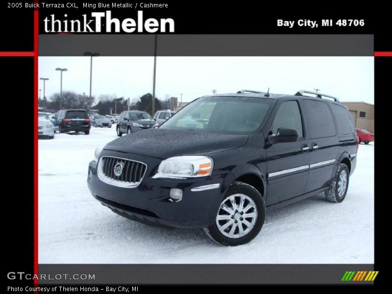 Ming Blue Metallic / Cashmere 2005 Buick Terraza CXL