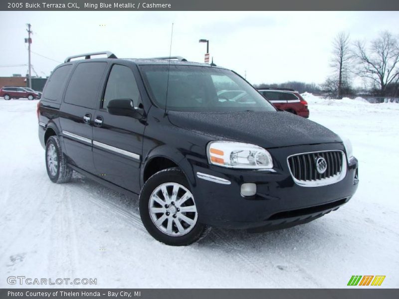 Ming Blue Metallic / Cashmere 2005 Buick Terraza CXL