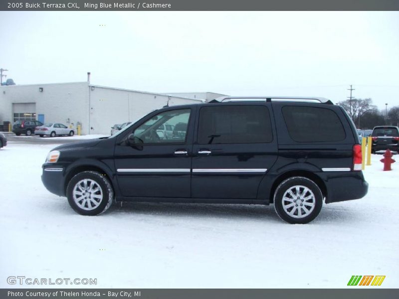 Ming Blue Metallic / Cashmere 2005 Buick Terraza CXL