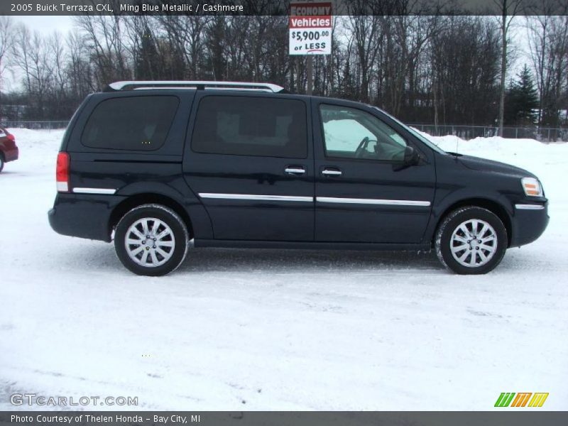 Ming Blue Metallic / Cashmere 2005 Buick Terraza CXL